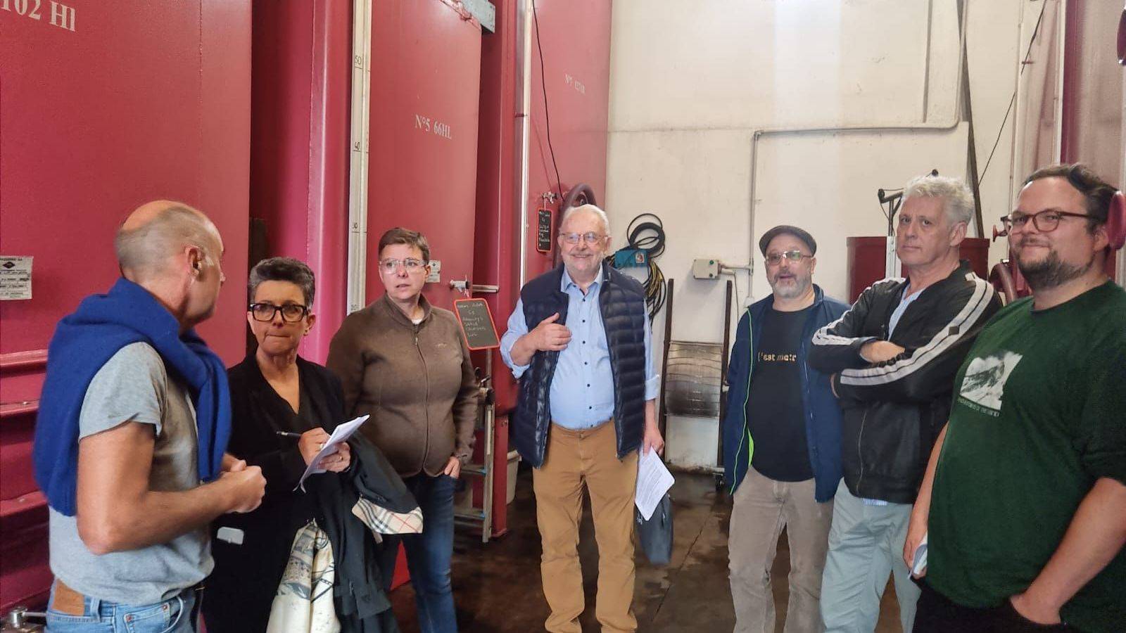 Visite au château