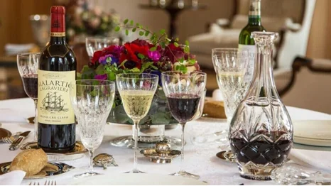 Repas au château