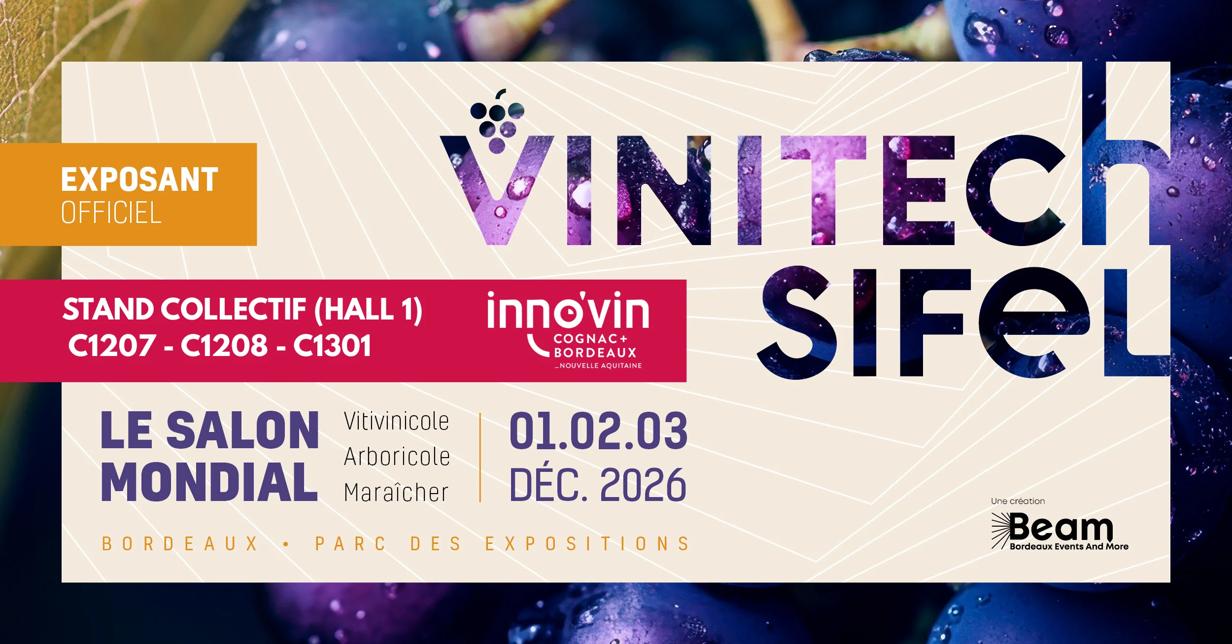 Les innovations vin avec Inno&rsquo;Vin – septembre 2026